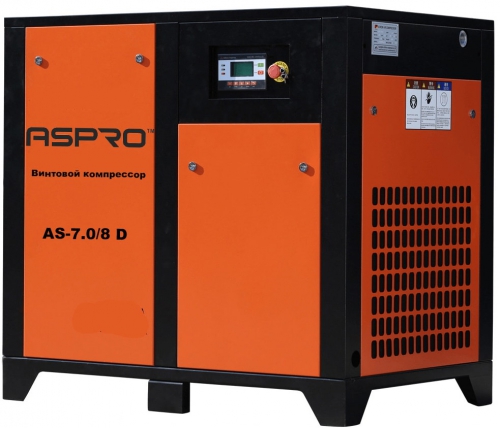 Винтовой компрессор ASair (ASpro) AS-7.0/8-D