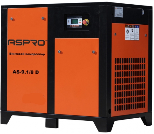 Винтовой компрессор ASair (ASpro) AS-7.8/10-D